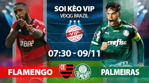 Soi kèo Flamengo vs Palmeiras