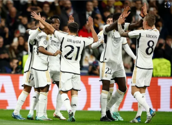 Real Madrid đã chính thức đi tiếp ở bảng C Champions League mùa này