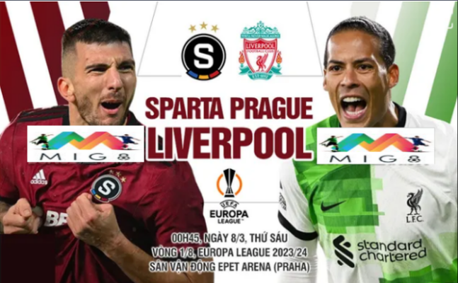 Nhận định Sparta Praha vs Liverpool
