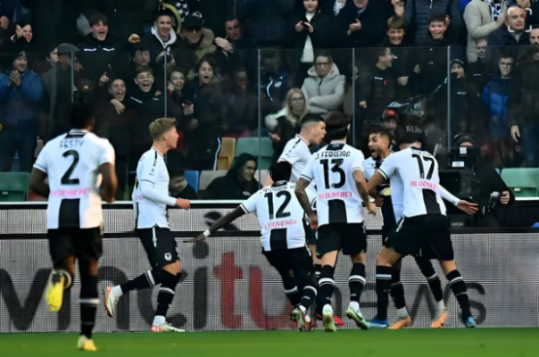Udinese cầm hòa các đối thủ tới 16 lần ở mùa giải này