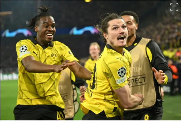 Dortmund ngược dòng trước Atletico để góp mặt ở bán kết