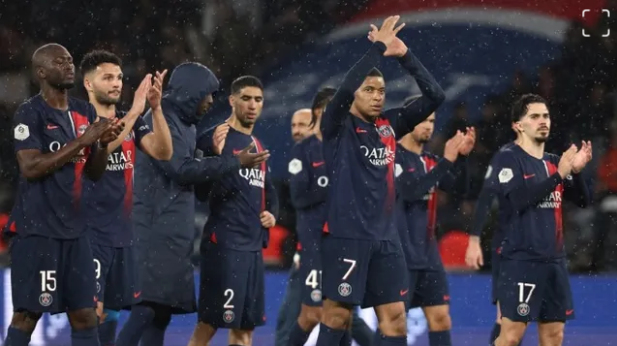PSG đăng quang Ligue 1 vào cuối tuần qua