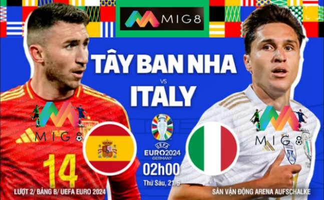 Nhận định Tây Ban Nha vs Italia