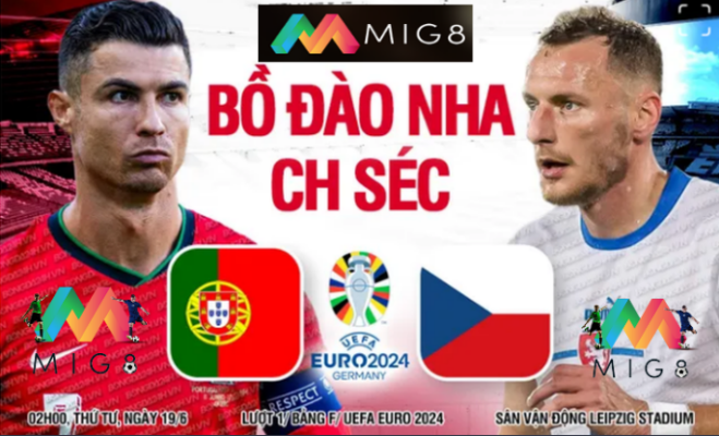 Nhận định Bồ Đào Nha vs Séc