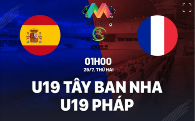 U19 Tây Ban Nha vs U19 Pháp