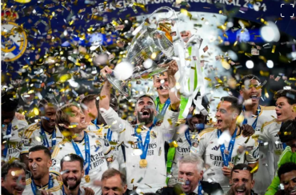 Real Madrid vô địch Champions League mùa giải 2023/24