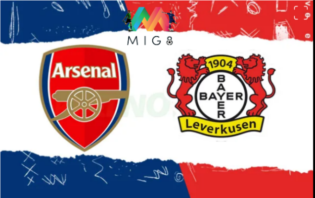 Arsenal vs Bayer Leverkusen giao hữu Hè 2024