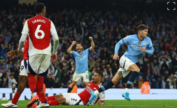 Man City vừa hòa 2-2 với Arsenal trên sân nhà