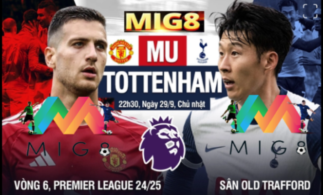 MU vs Tottenham vòng 6 Ngoại hạng Anh 2024/25