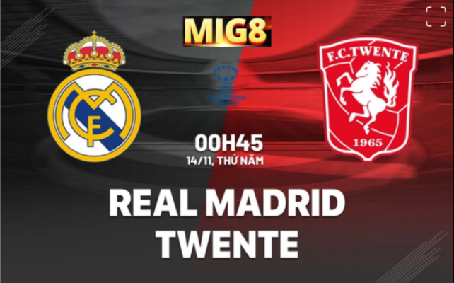 nữ Real Madrid vs nữ Twente