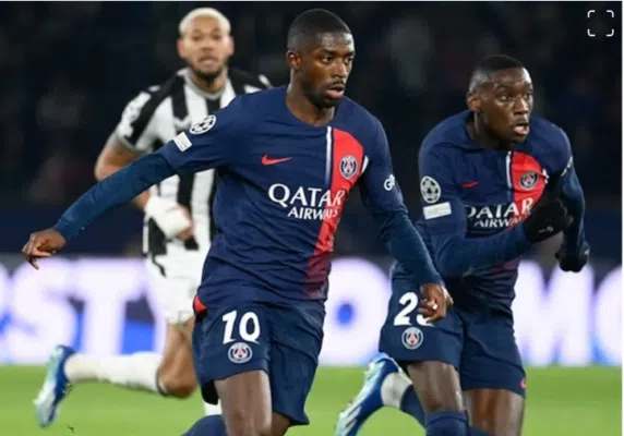 PSG vẫn đang dẫn đầu ở Ligue 1 mùa này.