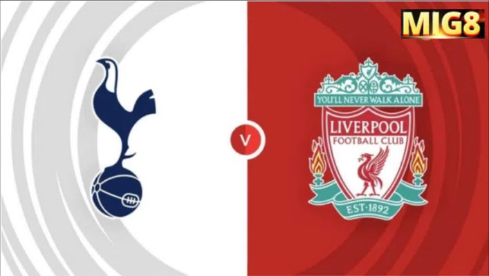 Tottenham vs Liverpool lượt đi bán kết cúp Liên đoàn Anh 2024/25.